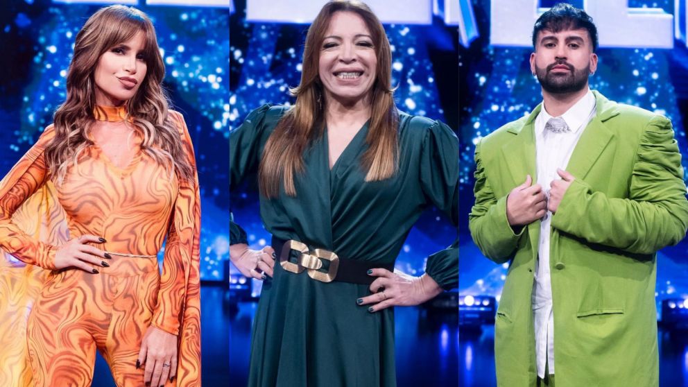 Lizy Tagliani divirtió con sus comentarios sobre la ropa de los jurados. (Telefe)