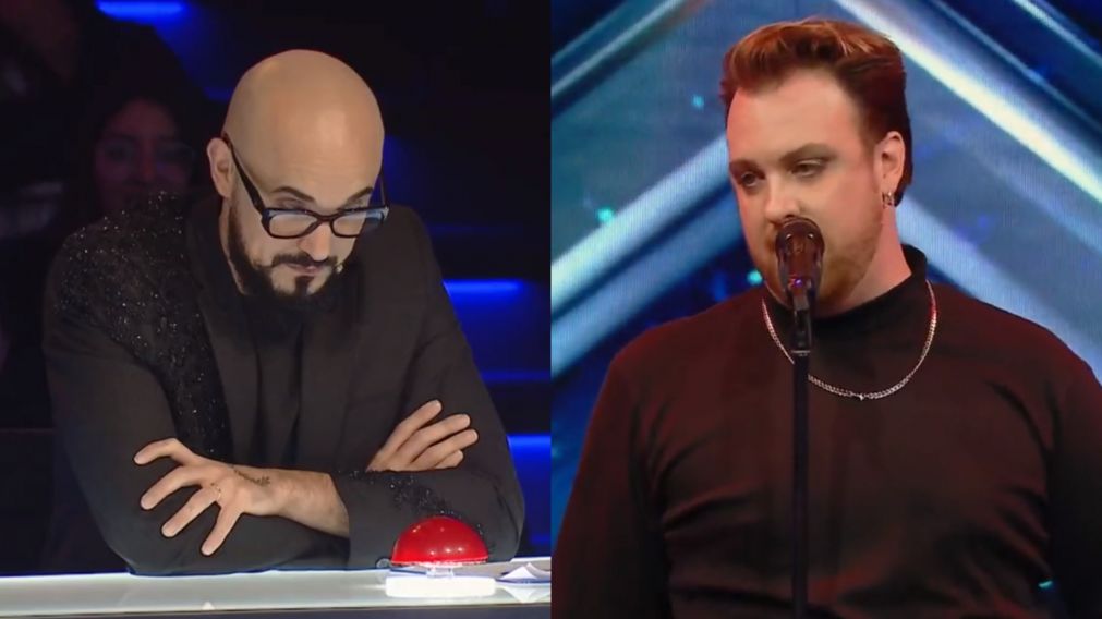 La dura devolución de Abel Pintos en "Got Talent" para un cantor de tango. (Captura: Telefe)