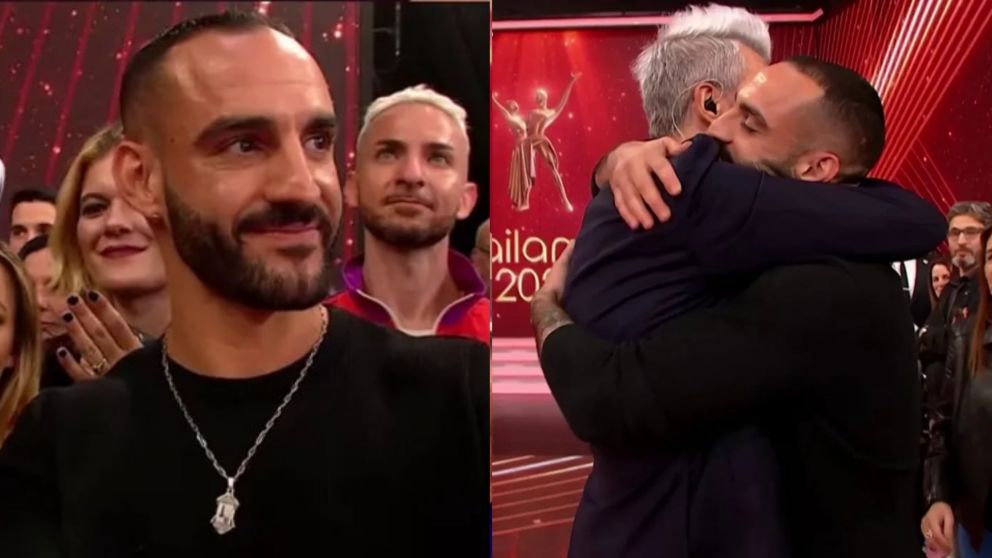 Marcelo Tinelli le demostr� su apoyo a Maxi Guidici.