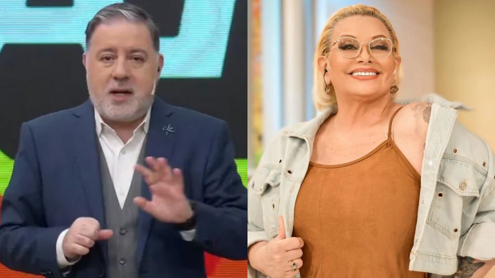 Fabián Doman, indignado por la llegada de Carmen Barbieri.