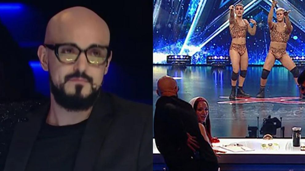 "Got Talent Argentina": Abel Pintos se desinhibió e hizo twerking en el escenario.