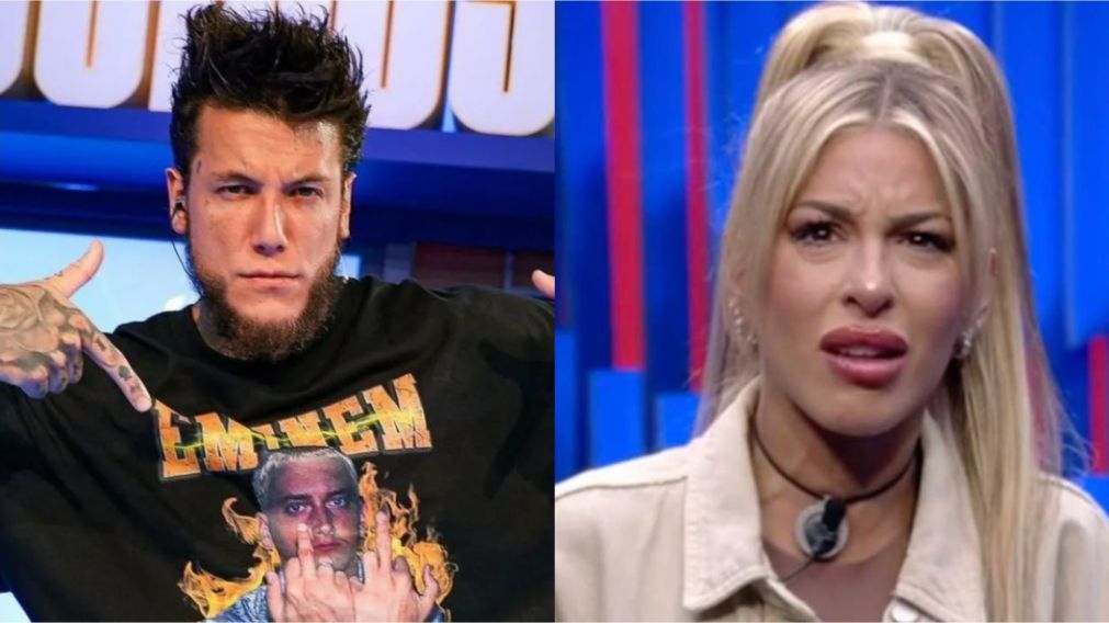 Fuerte pelea entre Alex Caniggia y una participante de "Gran Hermano VIP" en España.
