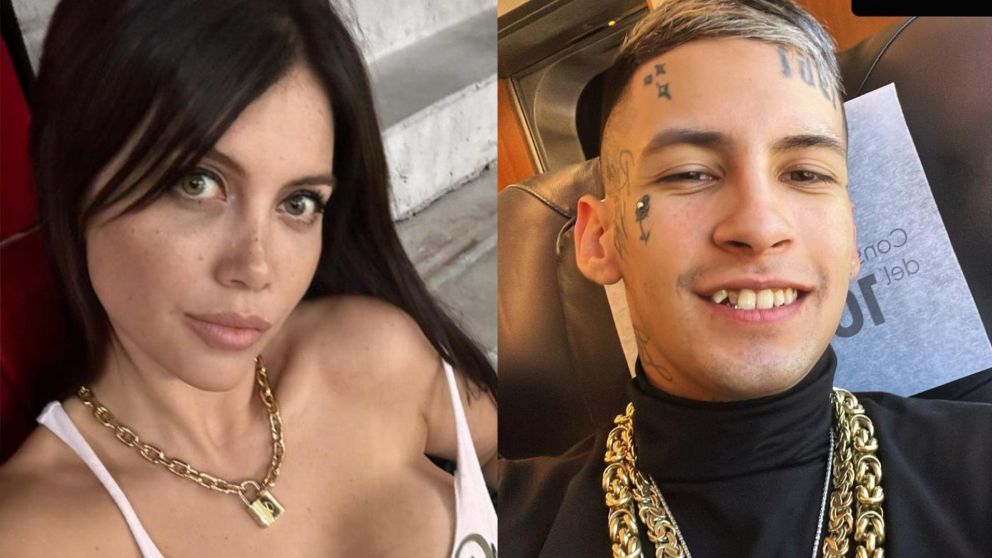 Wanda Nara, y un mensaje para L-Gante.