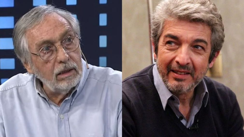 Ricardo Darín reaccionó, angustiado, a las fuertes críticas de Luis Brandoni.