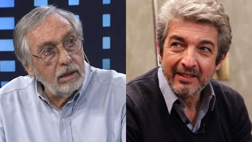 Ricardo Dar�n reaccion�, angustiado, a las fuertes cr�ticas de Luis Brandoni.