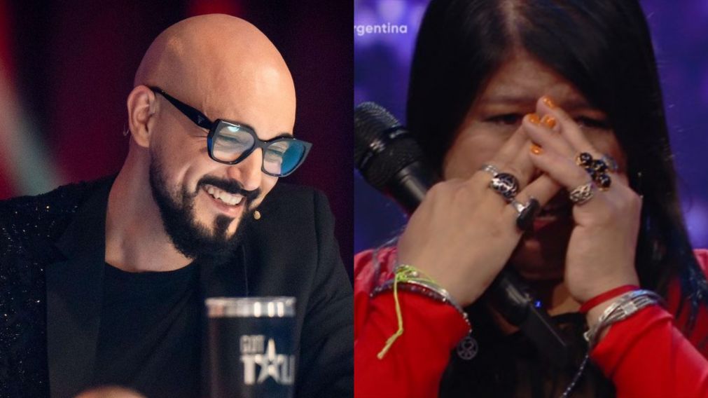 Abel Pintos le cumplió el sueño a una participante de "Got Talent Argentina".