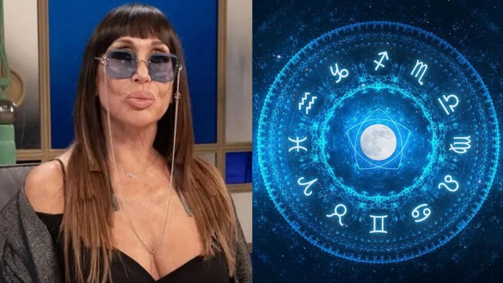 La carta natal de Moria Casán.