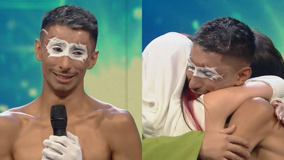 El bailarín que improvisó con el Himno Nacional en "Got Talent Argentina".