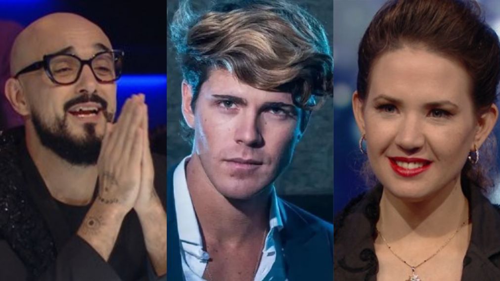 La prima de Marcos Ginocchio deslumbr� en el escenario.
