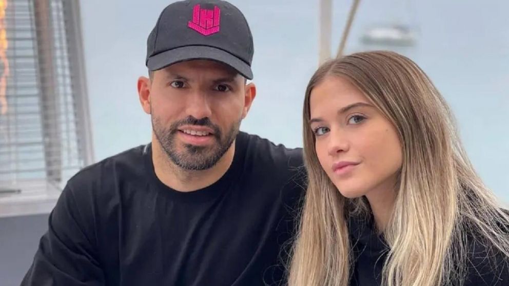 El Kun Agüero y Sofía Calzetti, ¿reconciliados?