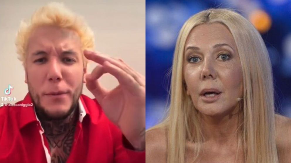Mariana Nannis, dur�sima con su nieta, tras el esc�ndalo con Alex Caniggia.