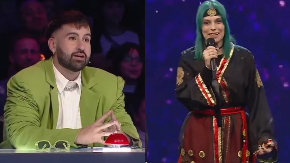 La dura reacci�n de Emir Abdul contra un grupo de K-pop.