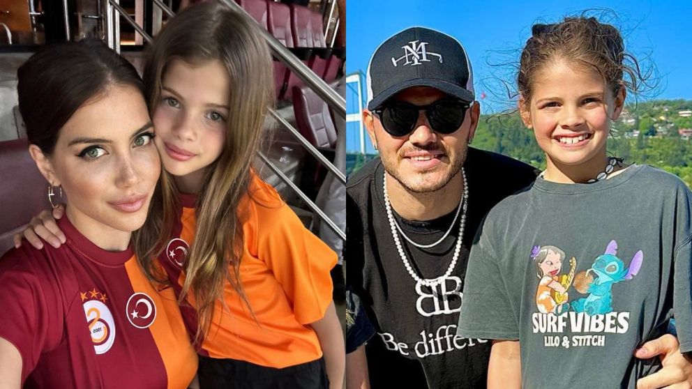 Francesa Icardi, la hija de Wanda Nara y Mauro Icardi.