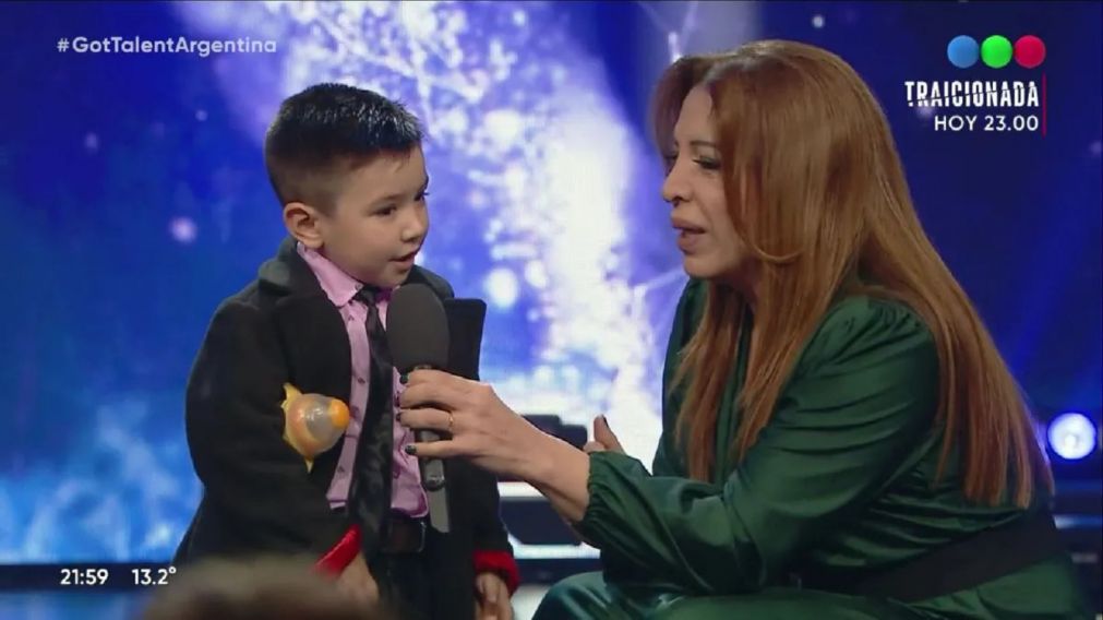 "Got Talent Argentina": el niño de 4 años que cautivó al jurado