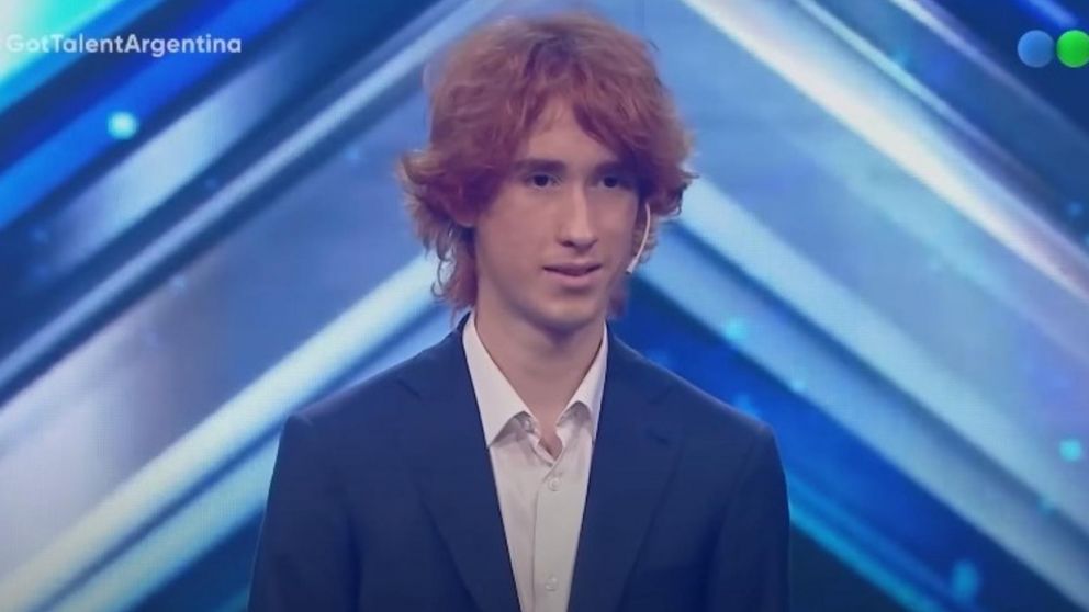 Luciano Gobbi, el pianista de 15 años que se presentó en "Got Talent Argentina".