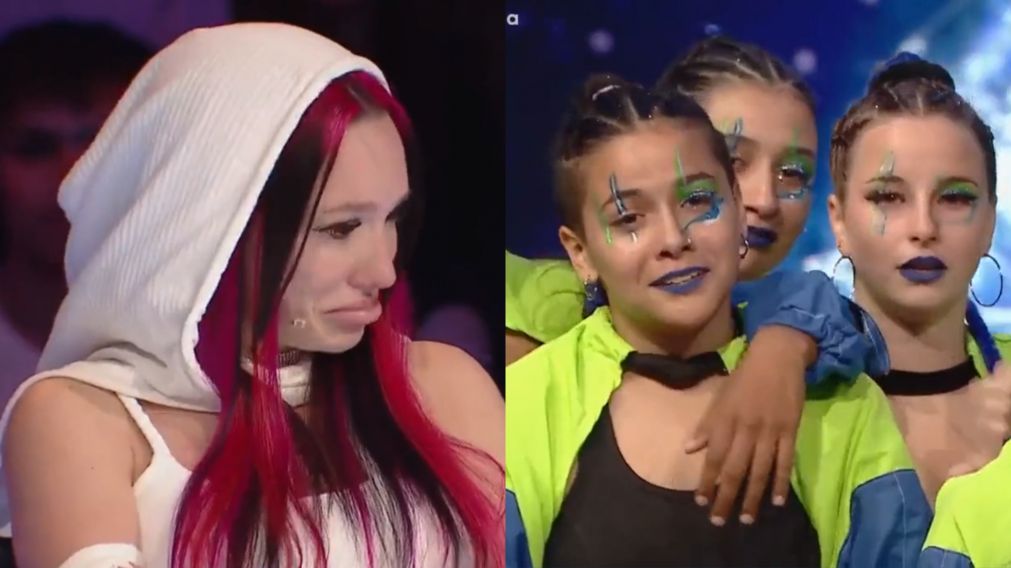 La Joaqui se emocionó cuando reconoció a uno de los concursantes.