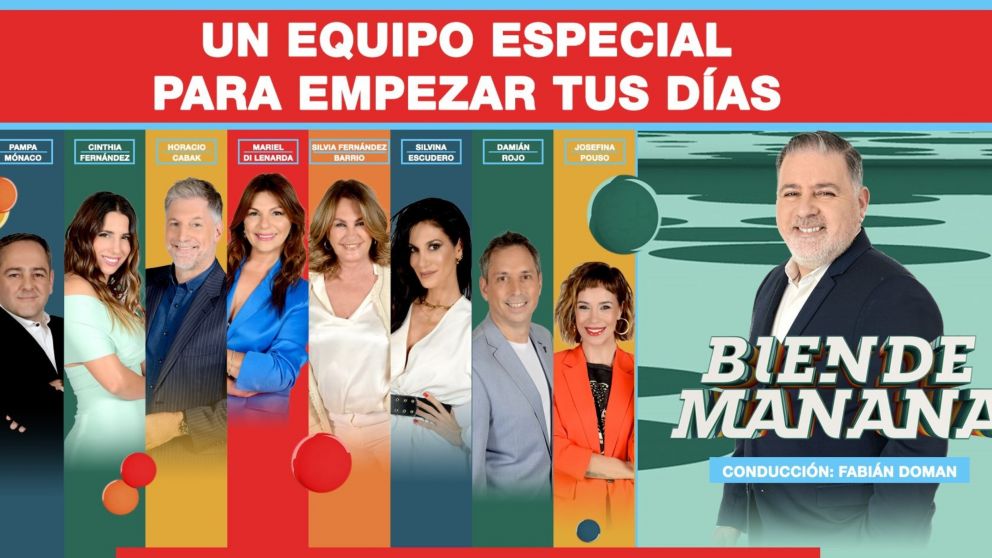 El complicado regreso de Fabián Doman con "Bien de mañana" en El Trece.