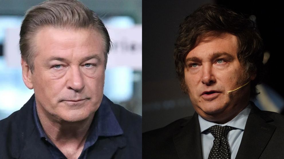 El inesperado mensaje de Alec Baldwin sobre Milei.
