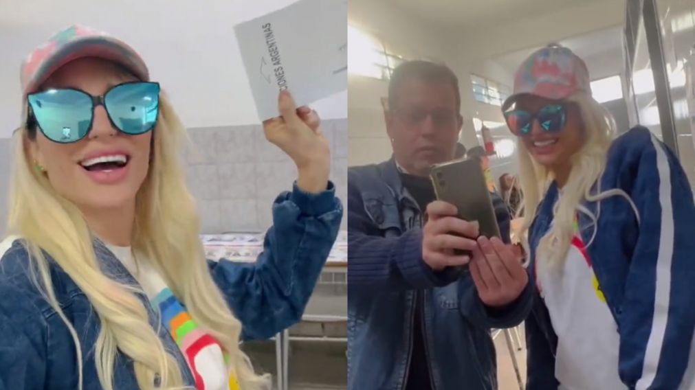 Vicky Xipolitakis provocó una lluvia de memes con su votación en las PASO 2023.