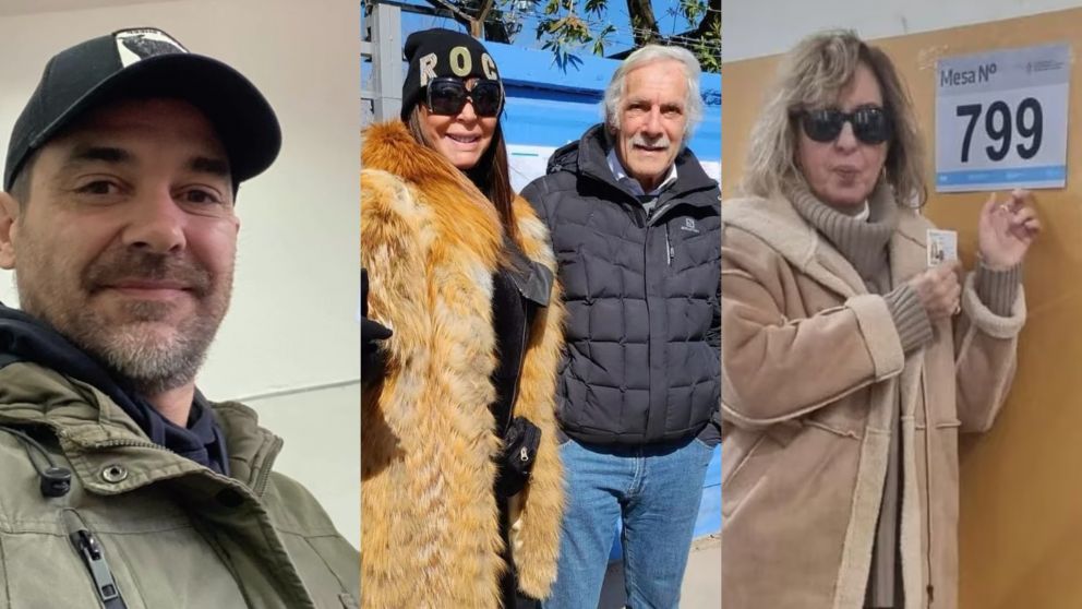 Elecciones PASO 2023: las fotos de los famosos votando.