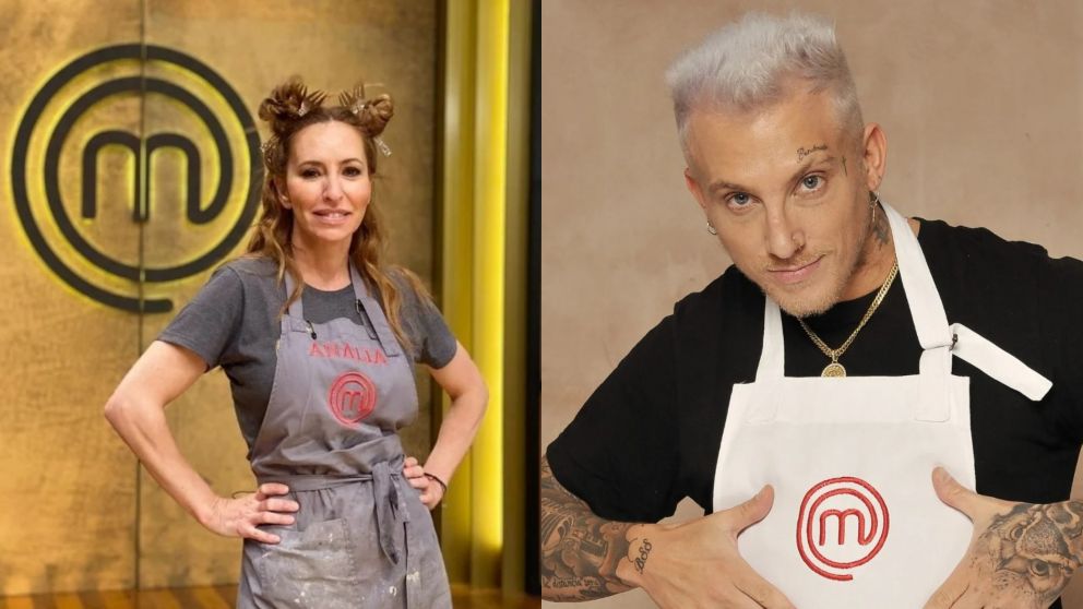El Polaco y Analía Franchín, participaron de la semifinal de "MasterChef".