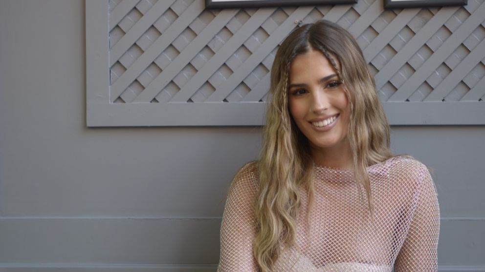 Julieta Poggio, lista para el estreno de "Coqueluche". (Fernando Pérez Re/Diario Crónica)