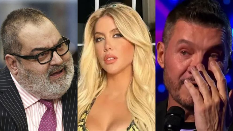 Marcelo Tinelli se mostró angustiado por las declaraciones de Jorge Lanata sobre Wanda Nara.