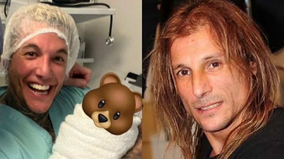 El extraño silencio de Claudio Paul Caniggia por el nacimiento de su nieta.