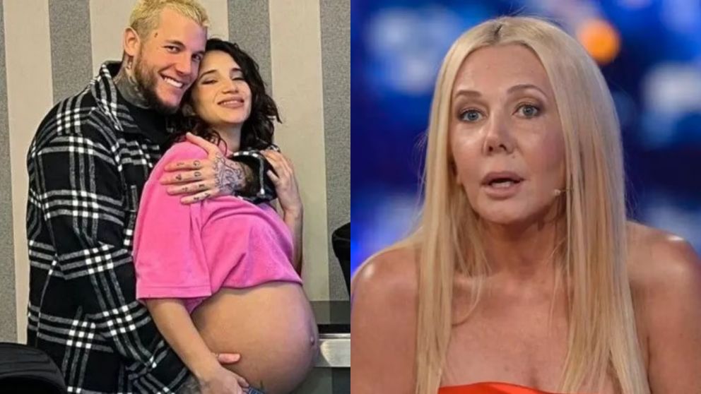 Mariana Nannis celebró el nacimiento de su nieta Venezia.