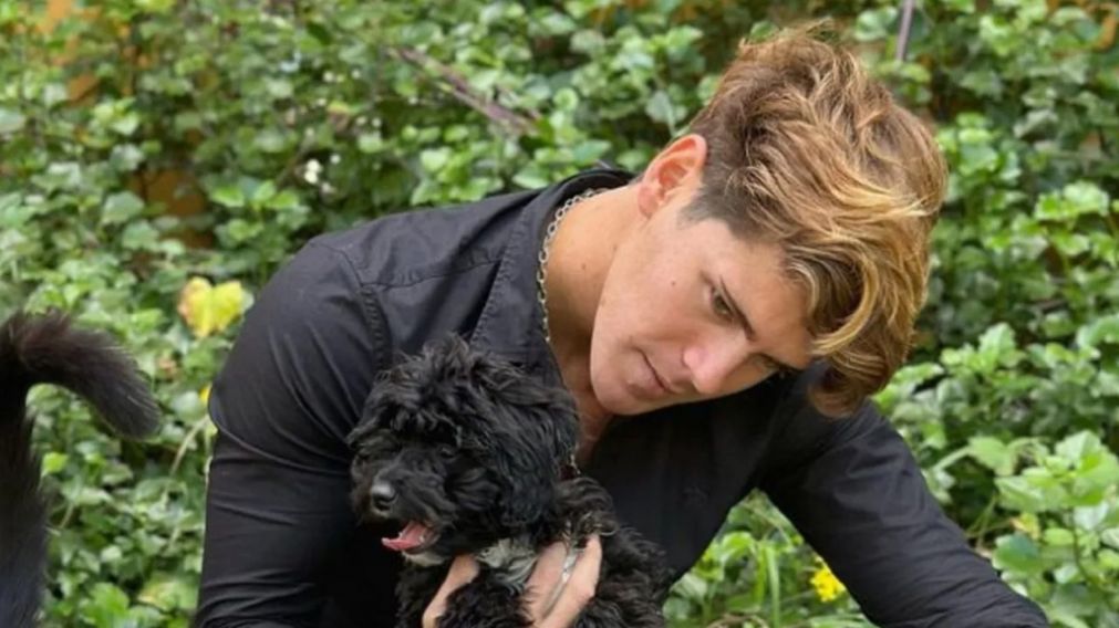 Marcos Ginocchio de "Gran Hermano" compartió un tierno momento junto a su perra Morita.