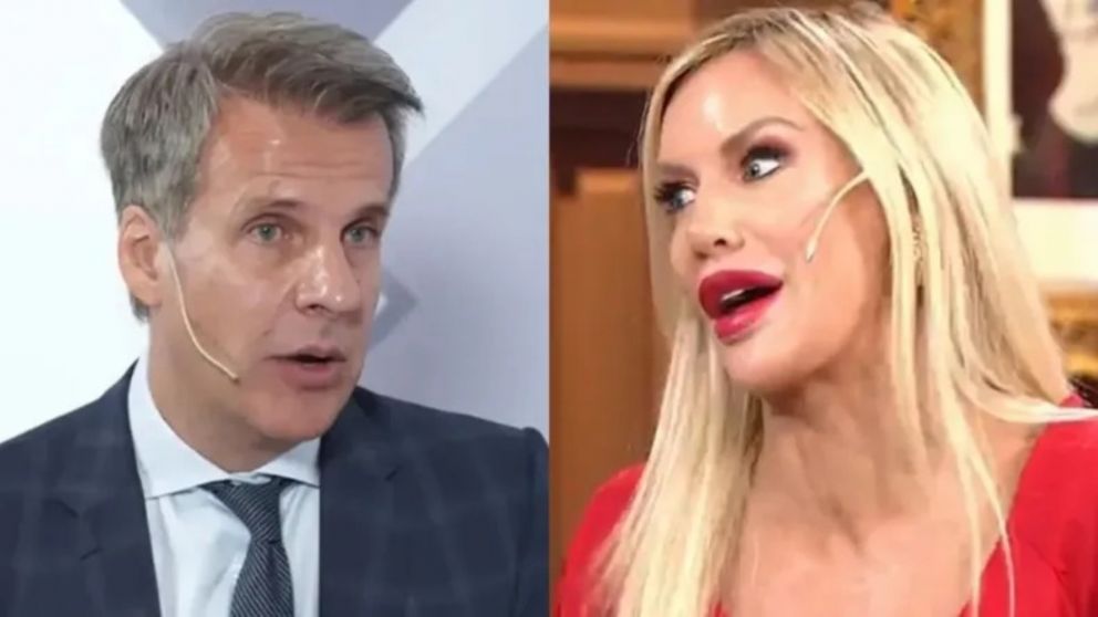 Luciana Salazar, furiosa con Martín Redrado por un retraso en la manutención de su hija, Matilda.