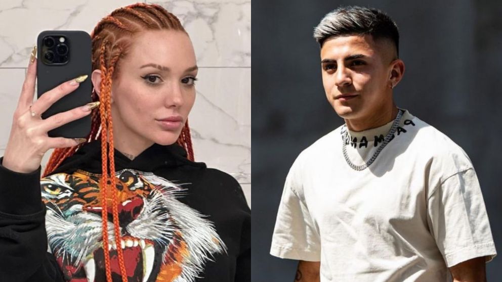 La Joaqui y Thiago Almada.