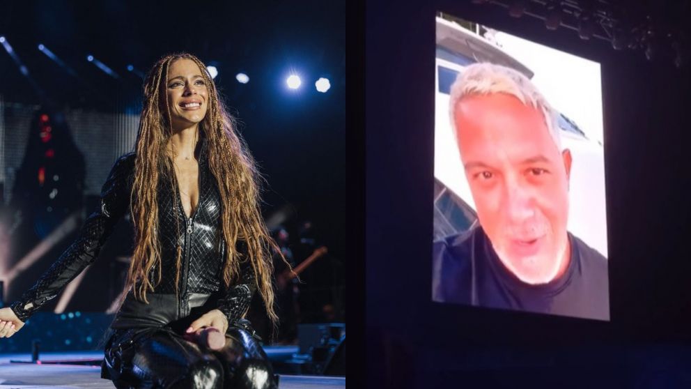 Alejandro Sanz le mandó un mensaje a Tini por su concierto en Madrid.
