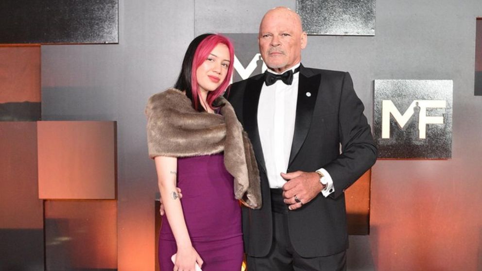 Alfa de "GH", presente en los Premios Martín Fierro.