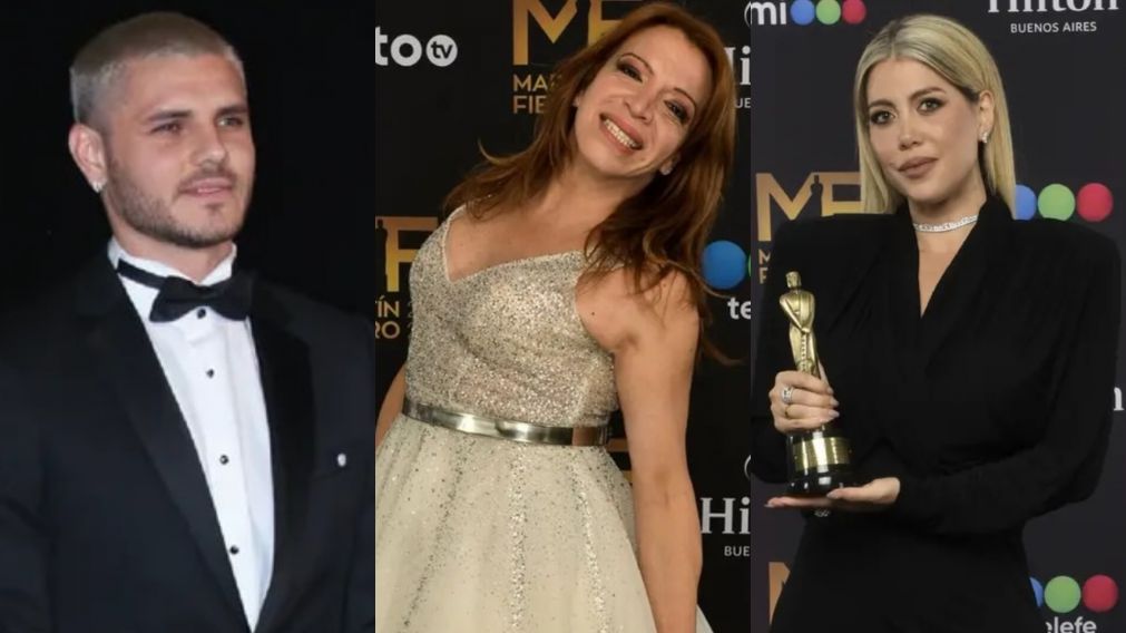 La alocada noche de Lizy Tagliani, Wanda Nara y Mauro Icardi.