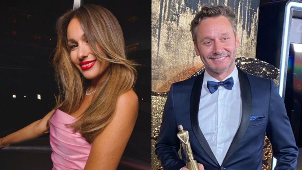 Pampita y Benjam�n Vicu�a.