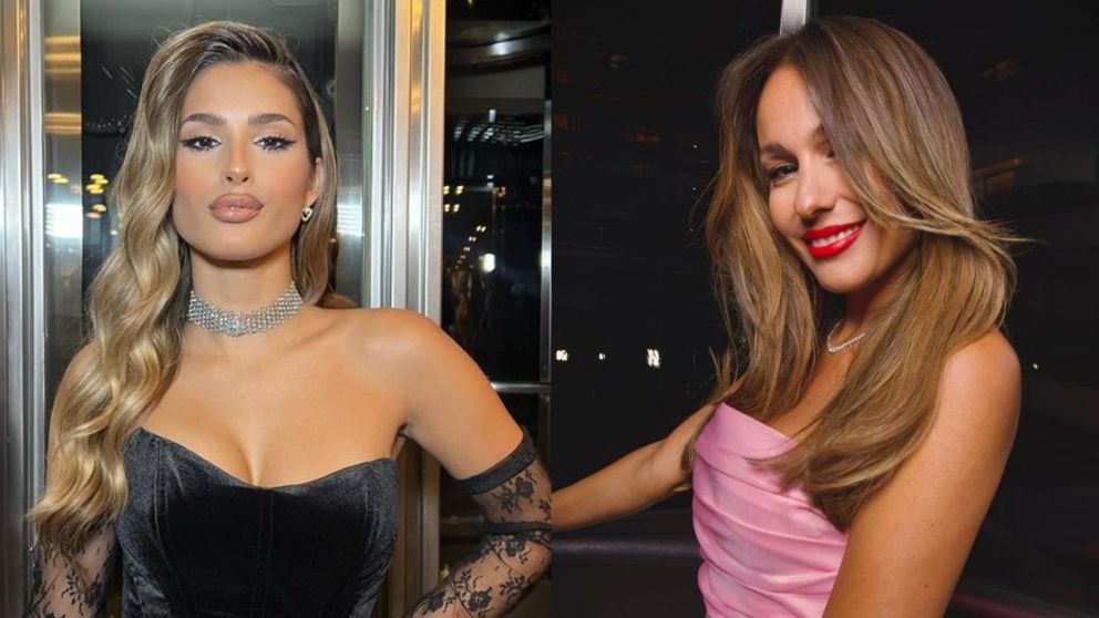 El encuentro entre Julieta Poggio y Pampita.