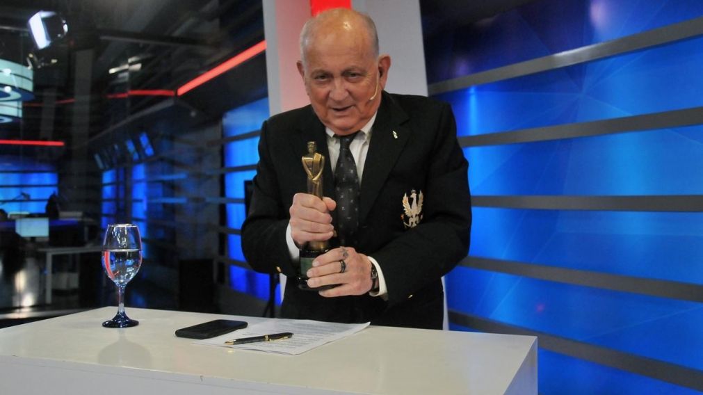 Un periodista de raza, distinguido con justicia. (Foto: Crónica - Pablo Villán)