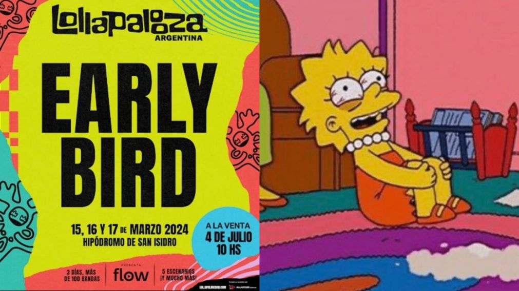 Estallaron los memes por la venta de las entradas para el Lollapalooza 2024.