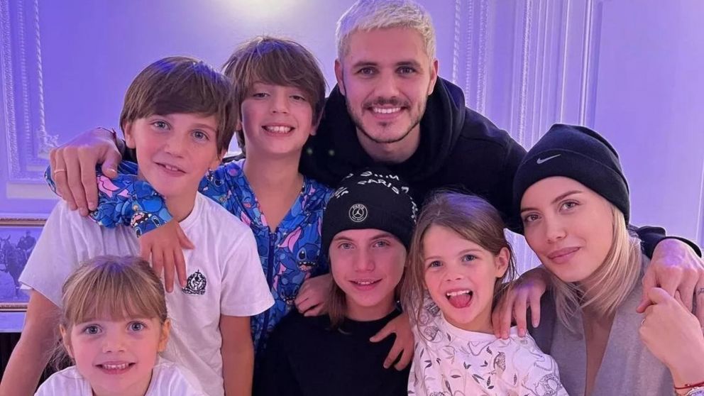 Wanda Nara y Mauro Icardi cerraron una sala de cine para sus hijos.