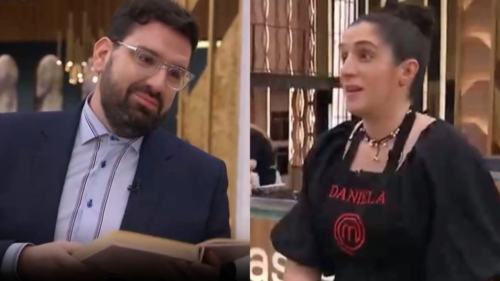 Damián Betular leyó unos clásicos refranes en las cocinas de "Masterchef".