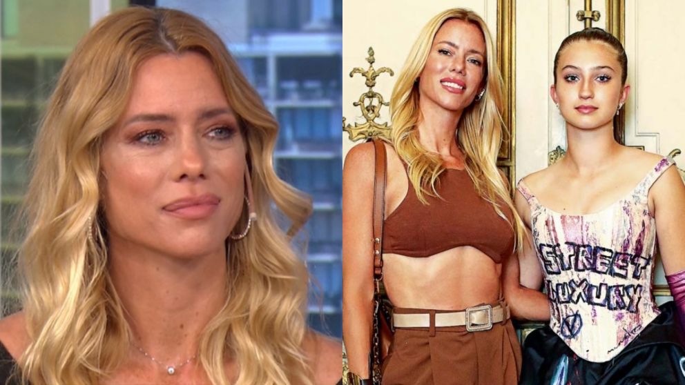 Nicole Neumann sufrió la ausencia de su hija mayor en un evento familiar.