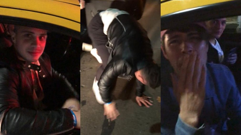 Conejo de "Gran Hermano" sufrió una fuerte caída durante una salida con Marcos Ginocchio.