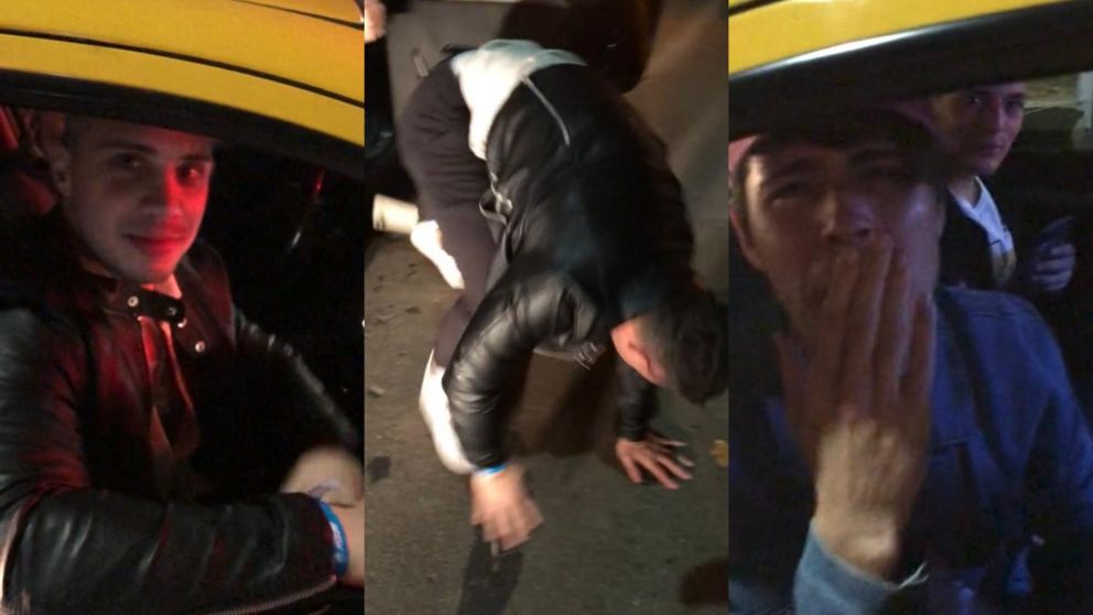 Conejo de "Gran Hermano" sufrió una fuerte caída durante una salida con Marcos Ginocchio.