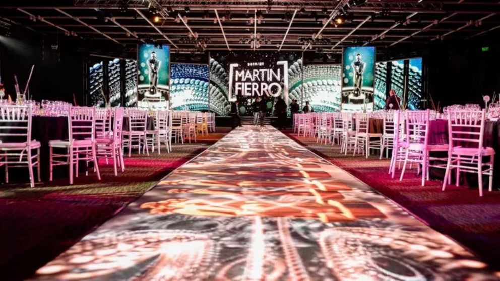Comienza la asignación de mesas para los Premios Martín Fierro.