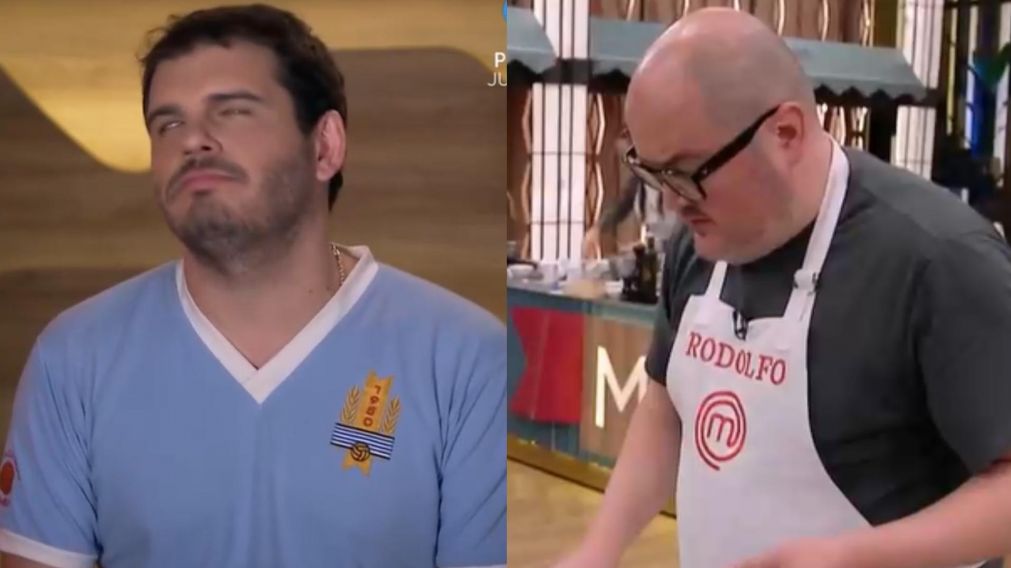 El cruce entre Rodolfo y Rodrigo en "MasterChef".