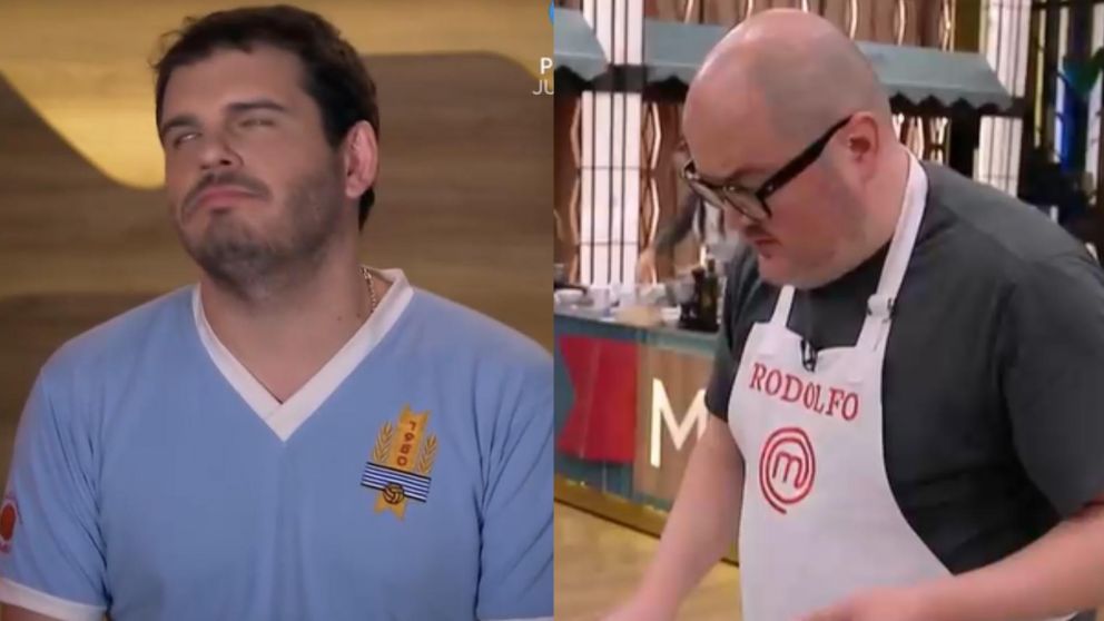 El cruce entre Rodolfo y Rodrigo en "MasterChef".