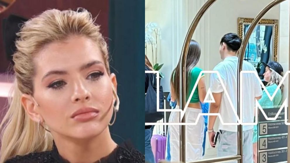 La China Suárez reaccionó ante el nuevo romance de Rusherking.
