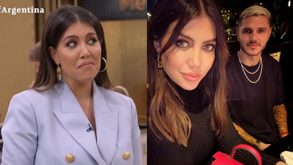 Wanda Nara y Mauro Icardi.