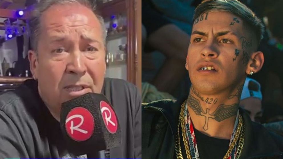 El padre de L-Gante se mostró a favor de la detención de su hijo.